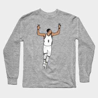 Three points dinwiddie Long Sleeve T-Shirt